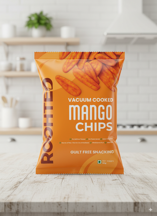 Vacuum Cooked Mango Chips